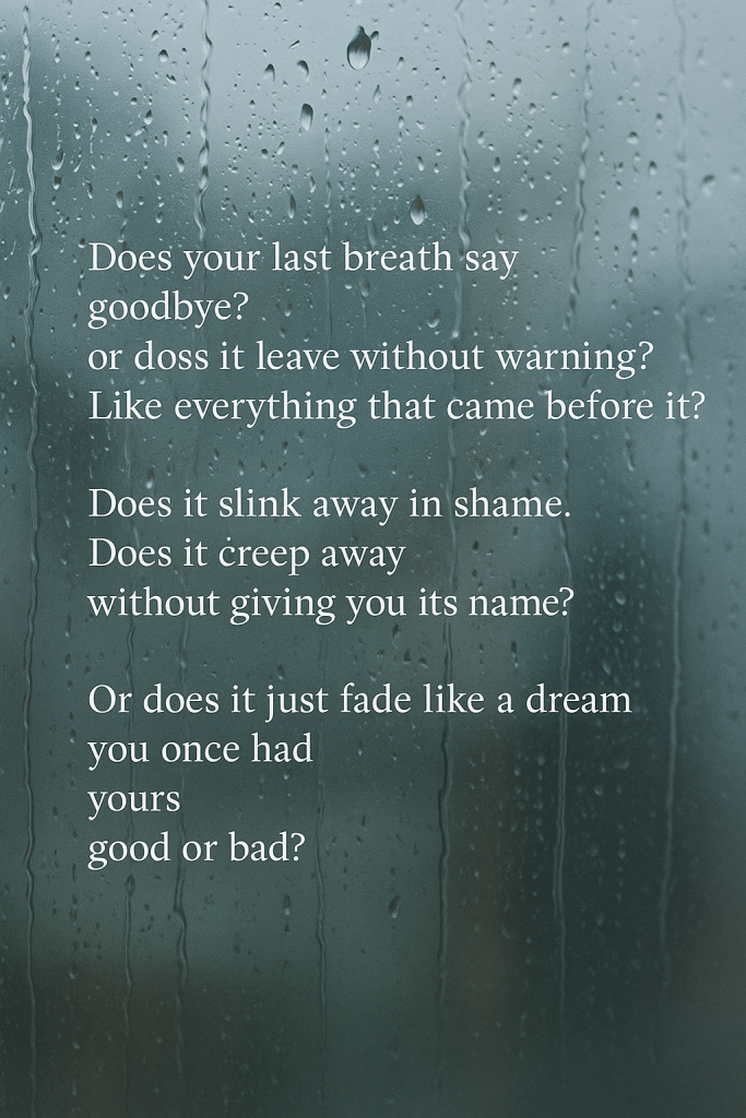 A poem about how breath works